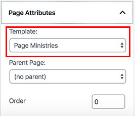 page-ministries