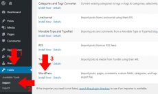 install-wordpress-import
